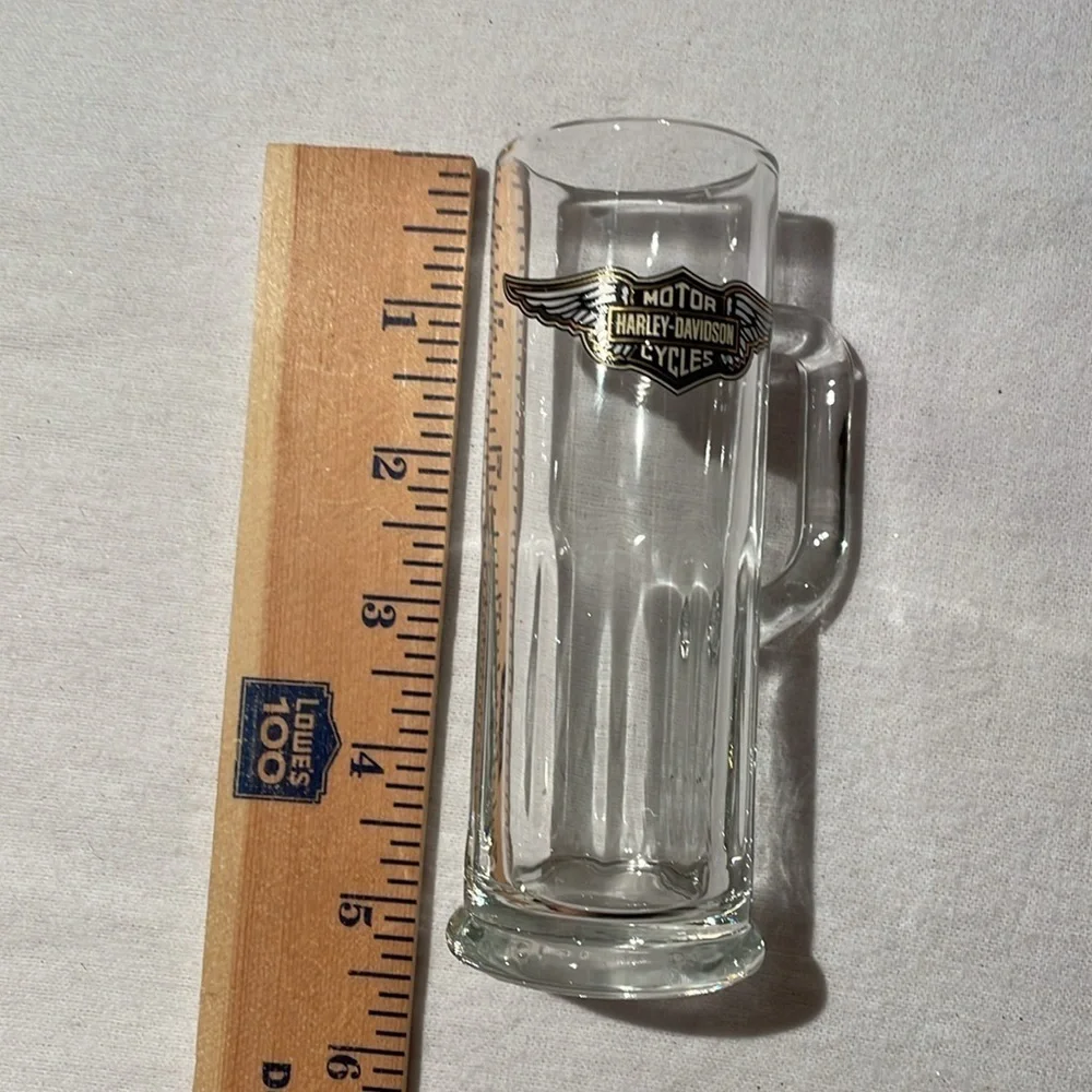 Harley Davidson Set of 3 Shot Glasses Las Vegas Bar
